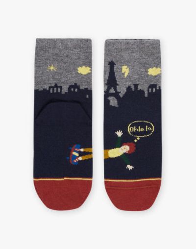Чорапи със скейтърски десен DAROUAGE 