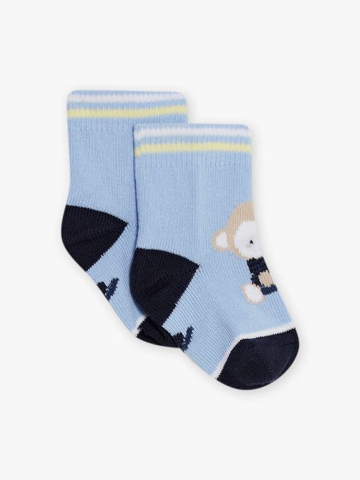Сини чорапи Маймунки CARICHARD