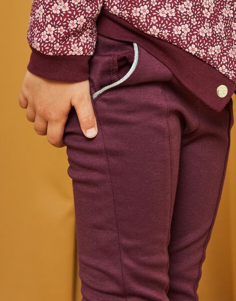 Панталони Милано в цвят касис DROMILETTE 3 