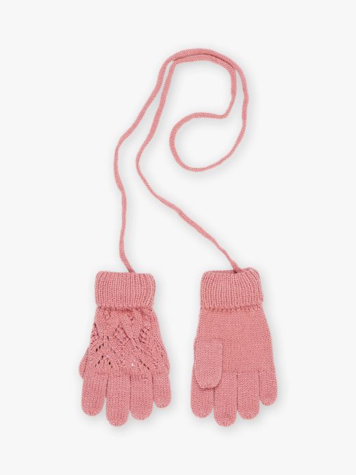 Ръкавици с ажурна плетка  DRAGANETTE 