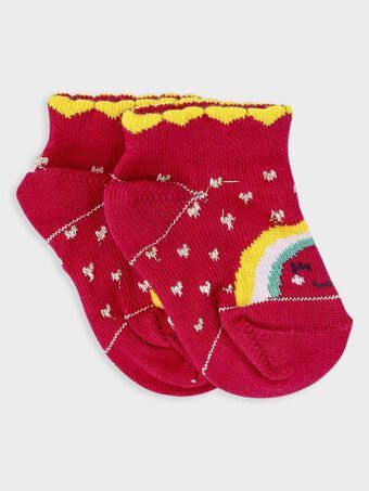 Къси чорапи за бебе момиче 20E4BFG1SOB