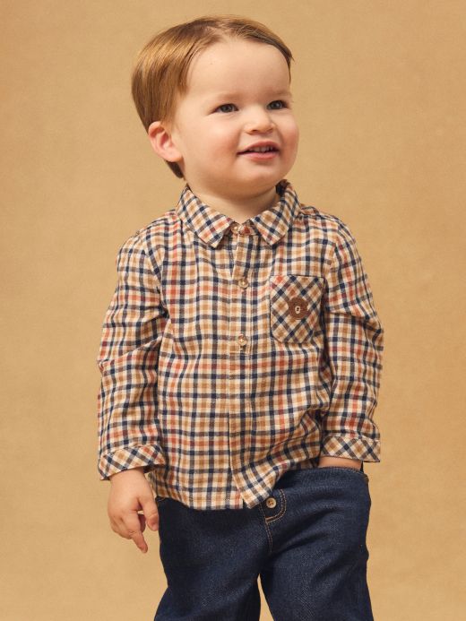 РИЗА С ДЕСЕН ЗА БЕБЕ МОМЧЕ