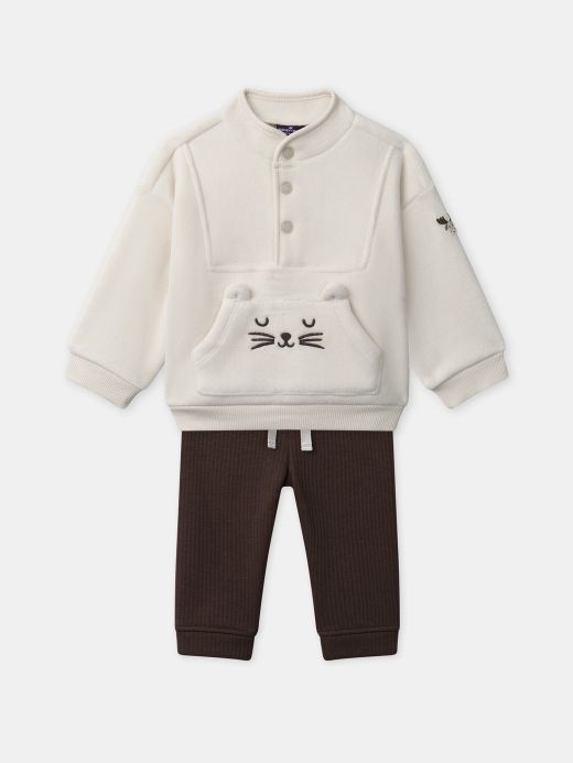 КОМПЛЕКТ ОТ ДВЕ ЧАСТИ ЗА БЕБЕ МОМЧЕ