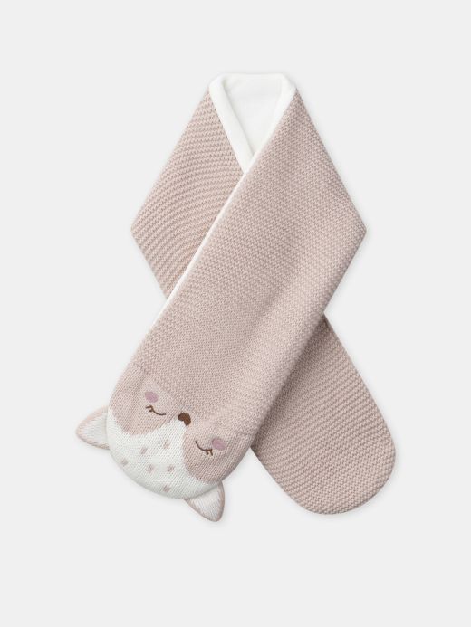 ПЛЕТЕН ШАЛ ЗА БЕБЕ МОМИЧЕ