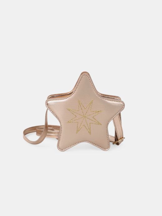 Детска чанта за момиче със златна звезда