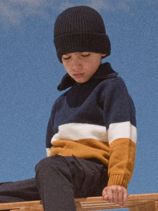 ПУЛОВЕР С ЦИП ЗА МОМЧЕТА