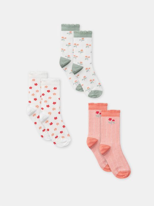 Комплект от 3 чифта чорапи за момиче