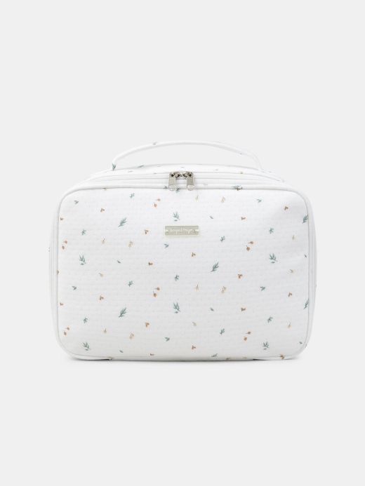 БЕБЕШКИ КУФАР С ПРИНТ ЛИСТА