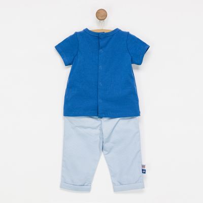  Комплект тениска и панталони за бебе момче