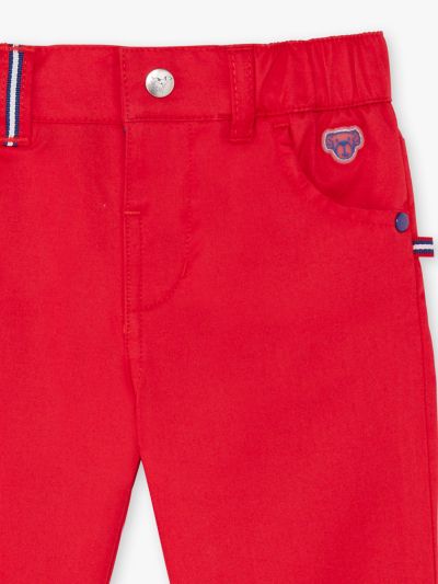 Червени панталони за бебе момче 21H1BG11PAN