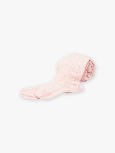 Розови чорапогащи за бебе момиче 21H4PFB3COT.