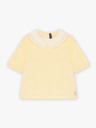 Жълта риза с буфан ръкави 22E2PFB1CHE