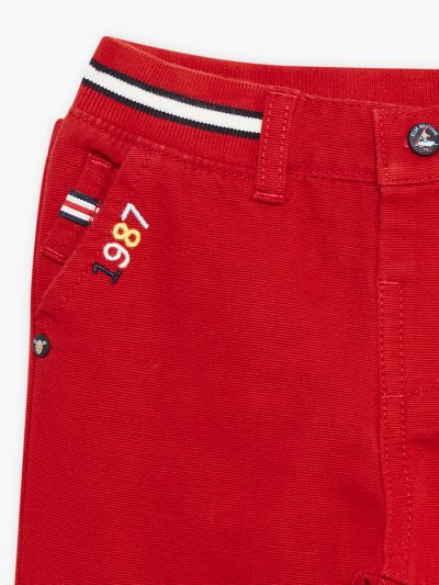 Червени панталони  от габардин CAGABIN