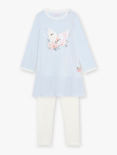 Небесносиня пижама Лебед CHOUBETTE