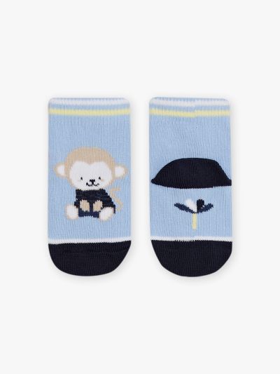 Сини чорапи Маймунки CARICHARD