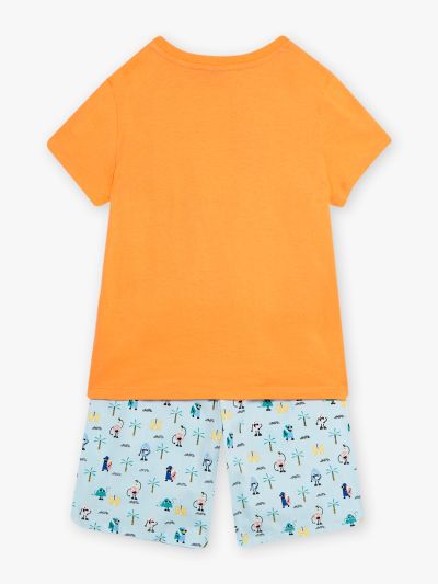 Пижама от памук MONSTER HOLIDAY CAMONAGE