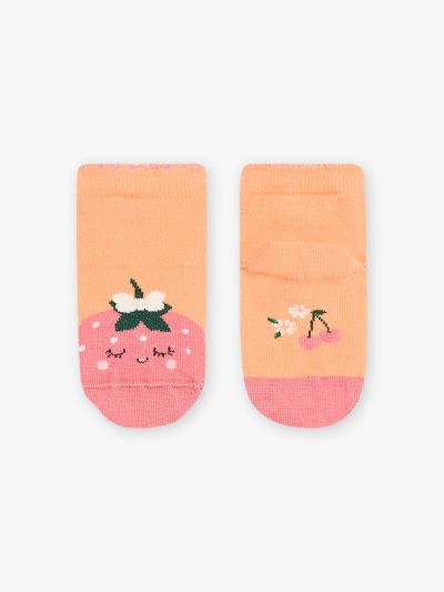 Къси чорапи цвят праскова CHOZETTE