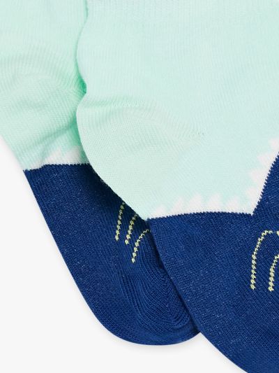 Тюркоазени чорапи с мотив акула COCRAGE