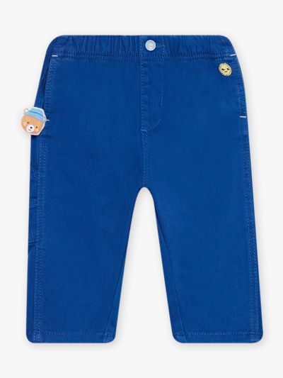 Сини панталони от кепър DABAKEAR 