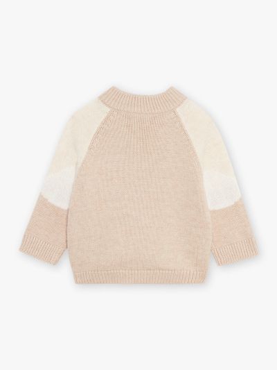 Плетен пуловер с мотив DAPERRIN 