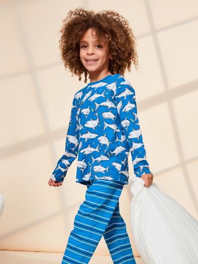 Пижама от памук с мотив FLOCHAGE 