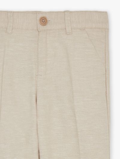 Официален панталон от лен и памук FRELINAGE 