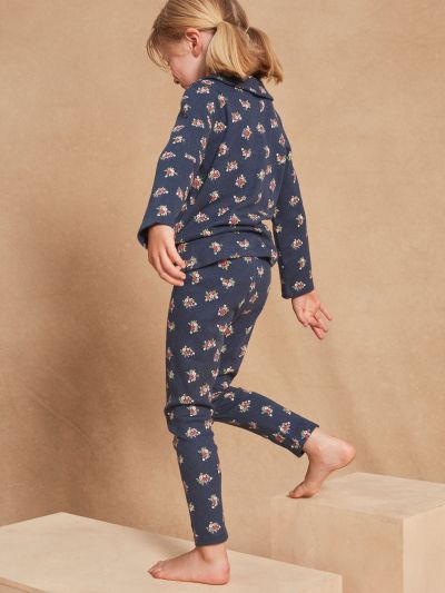 Пижама от памук с флорале десен GRUMAETTE 
