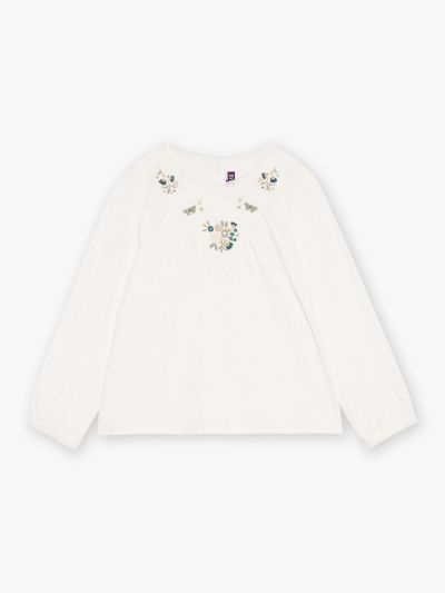 Блуза от памук с десен на райе  GELATETTE 