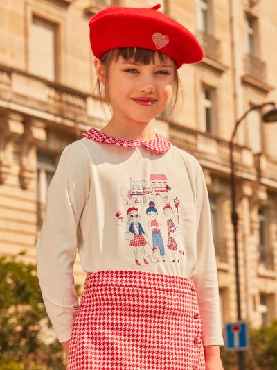 Блуза с яка тип Питър Пан  GOSIETTE 