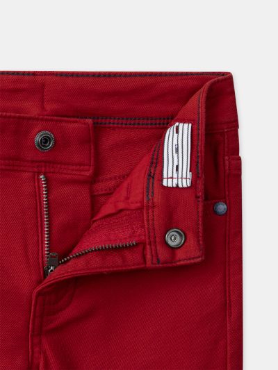 ПАНТАЛОН ОТ ЧЕРВЕН ДЕНИМ 