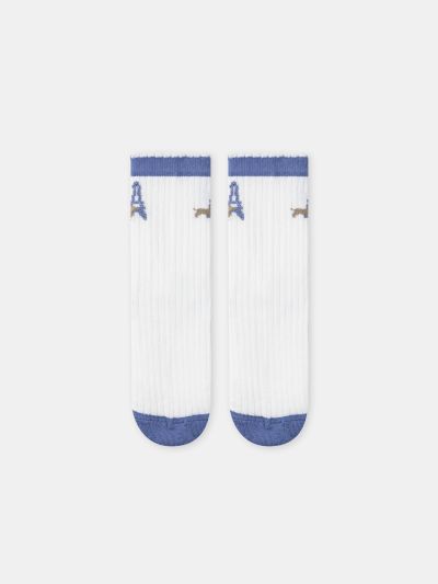 КОМПЛЕТ ОТ ТРИ ЧИФТА ЧОРАПИ ЗА МОМИЧЕ