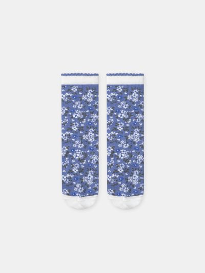 КОМПЛЕТ ОТ ТРИ ЧИФТА ЧОРАПИ ЗА МОМИЧЕ