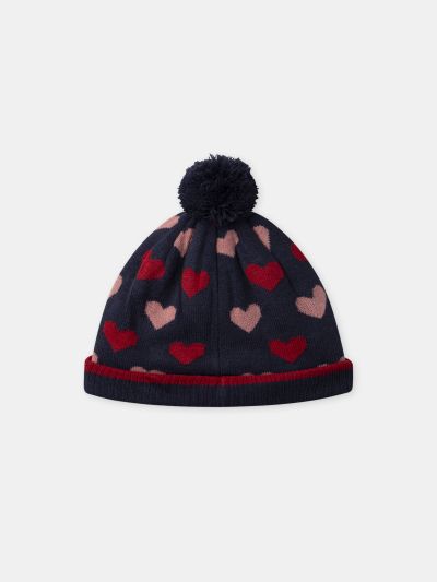 ПЛЕТЕНА ШАПКА  ЗА МОМИЧЕ 