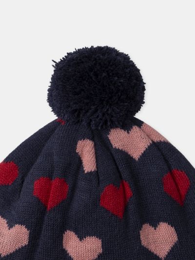 ПЛЕТЕНА ШАПКА  ЗА МОМИЧЕ 