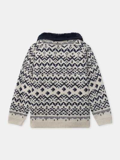 ЖАКАРДОВА ЖИЛЕТКА ЗА МОМЧЕ