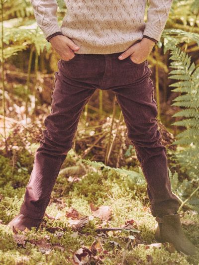 ПАНТАЛОН ЗА МОМЧЕ ОТ РИПСЕНО КАДИФЕ