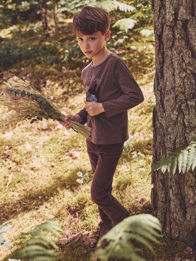 БЛУЗА  С МОТИВИ ЗА МОМЧЕ