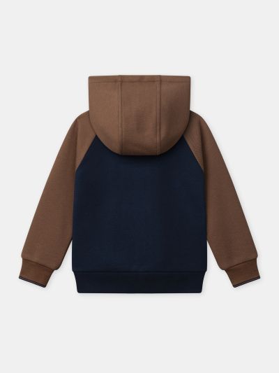 ПОЛАРЕНА ЖИЛЕТКА С ЦИП И КАЧУЛКА ЗА МОМЧЕ