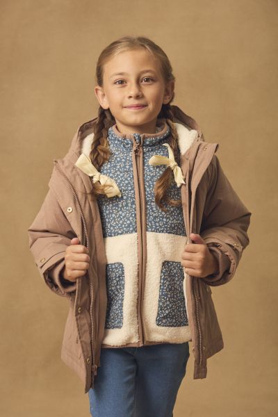 ПАРКА С КАЧУЛКА  3 В 1 ЗА МОМИЧЕ  