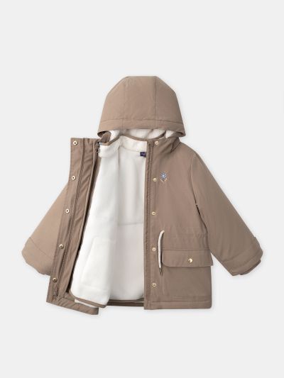 ПАРКА С КАЧУЛКА  3 В 1 ЗА МОМИЧЕ  