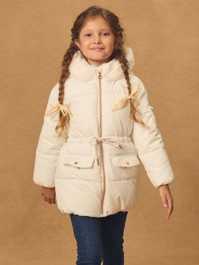 ДЕТСКО ПУХЕНО ЯКЕ С КАЧУЛКА 