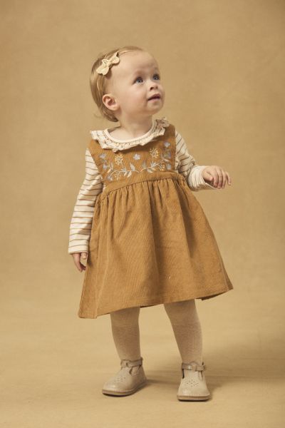 РОКЛЯ ОТ СИТНО РИПСЕНО КАДИФЕ 