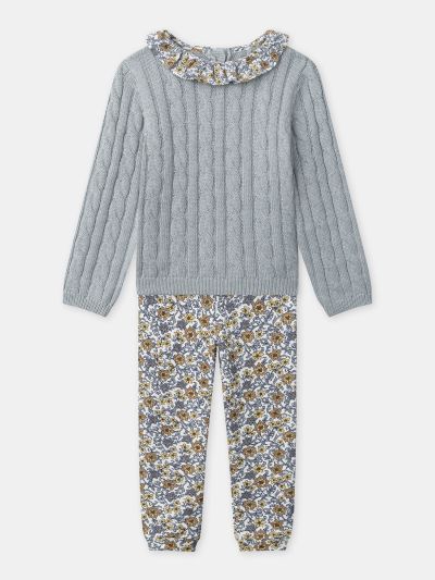 КОМПЛЕКТ ПУЛОВЕР И КЛИН С ДЕСЕН  