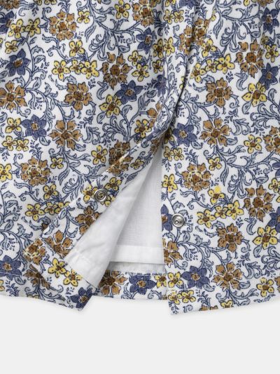 РОКЛЯ С ФЛОРАЛЕН ДЕСЕН ЗА БЕБЕ МОМИЧЕ