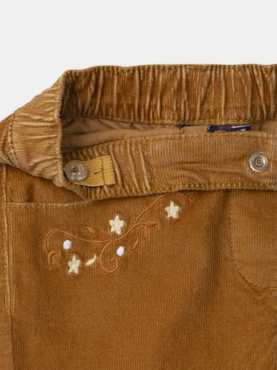 ПАНТАЛОН ЗА МОМИЧЕ OT РИПСЕНО КАДИФЕ 