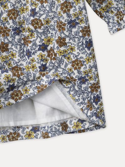  РОКЛЯ  ЗА МОМИЧЕ С ФЛОРАЛЕН ДЕСЕН 