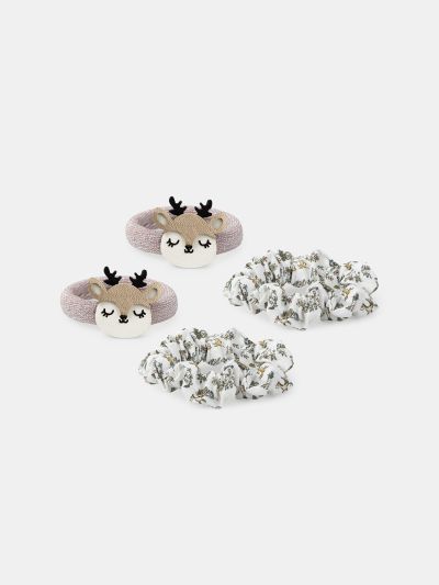 КОМПЛЕКТ 4 БРОЯ ЛАСТИЦИ ЗА КОСА 