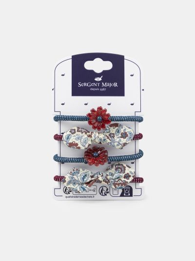 КОМПЛЕКТ 4 БРОЯ ЛАСТИЦИ ЗА КОСА 