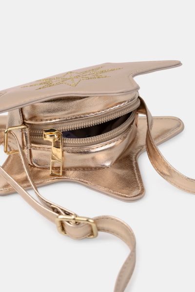 Детска чанта за момиче със златна звезда