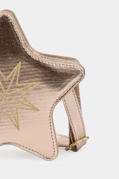 Детска чанта за момиче със златна звезда